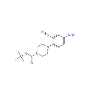 288251-85-4 叔丁基4-(4-氨基-2-氰基苯基)哌嗪-1-羧酸酯