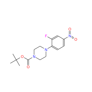 154590-34-8 4-(2-氟-4-硝基苯基)哌嗪-1-甲酸叔丁酯