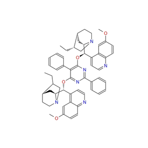 氢化奎宁 2,5-二苯基-4,6-嘧啶二甲醚,(DHQ)2PYR; Hydroquinidine-2,5-diphenyl-4,6-pyrimidinediyl Diether