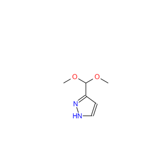 3-(二甲氧基甲基)-1H-吡唑,3-(DIMETHOXYMETHYL)-1H-PYRAZOLE