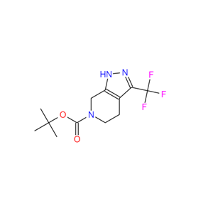 733757-89-6 3-(三氟甲基)-4,5-二氢-1H-吡唑并[3,4-c]吡啶-6(7H)-羧酸叔丁酯