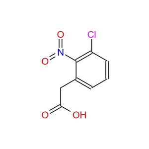 3-氯-2-硝基苯乙酸 23066-21-9