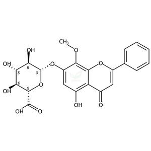汉黄芩苷 51059-44-0