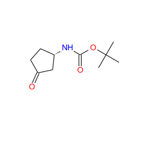 167298-40-0；[(1S)-3-氧代環(huán)戊基]氨基甲酸叔丁酯；Carbamic acid, [(1S)-3-oxocyclopentyl]-, 1,1-dimethylethyl ester (9CI)