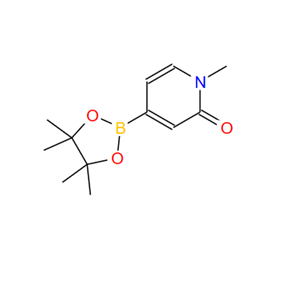 1-甲基-4-(4,4,5,5-四甲基-1,3,2-二氧硼戊烷-2-基)吡啶-2(1H) - 酮,1-Methyl-4-(4,4,5,5-tetraMethyl-1,3,2-dioxaborolan-2-yl)pyridin-2(1H)-one