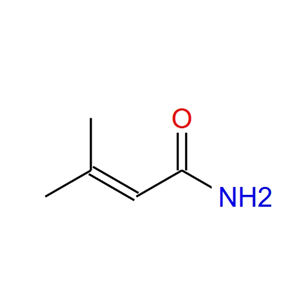 3-甲基丁-2-烯酰胺,3-methylbut-2-enamide