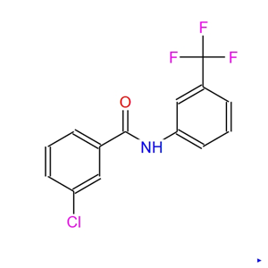 3-氯-N-[3-(三氟甲基)苯基]苯甲酰胺