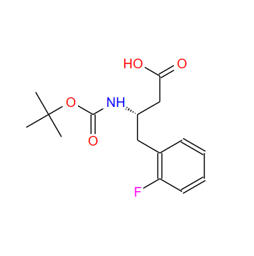 BOC-(S)-3-氨基-4-(2-氟苯基)-丁酸,BOC-(S)-3-AMINO-4-(2-FLUORO-PHENYL)-BUTYRIC ACID