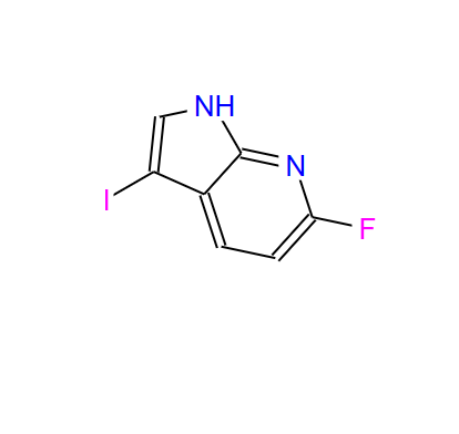 6-氟-3-碘-7-氮杂-吲哚,6-Fluoro-3-iodo-7-azaindole