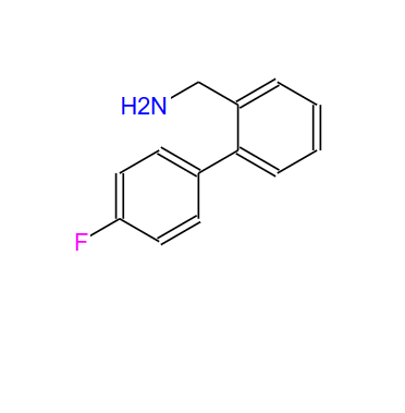 1-(4'-氟联联苯基)甲基胺,(4'-FLUORO[1,1'-BIPHENYL]-2-YL)METHANAMINE