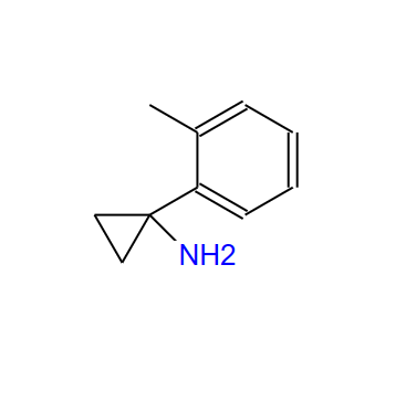 1-(2-甲基苯基)-环丙胺,Cyclopropanamine, 1-(2-methylphenyl)- (9CI)