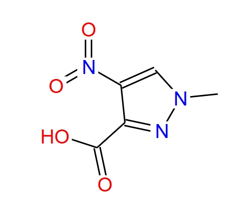 1-甲基-4-硝基-1H-吡唑-3-羧酸,1-Methyl-4-nitro-1H-pyrazole-3-carboxylic acid