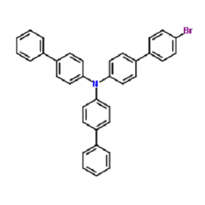 N,N-二联苯基-4-(4'-溴苯基)苯胺,Bisbiphenyl-4-yl-(4'-broMo-biphenyl-4-yl)-aMine