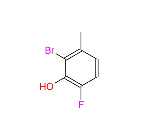 2-溴-6-氟-3-甲基苯酚,2-Bromo-6-fluoro-3-methylphenol
