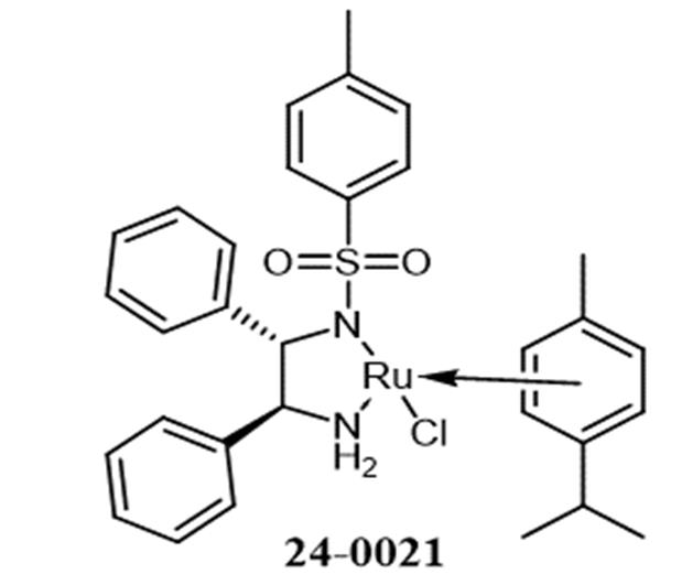 (S,S)-N-(对甲苯磺酰)-1,2-二苯乙烷二胺(对异丙基苯)氯化钌,((S,S)-2-Amino-1,2-Diphenylethyl)[(4-Tolyl)Sulfonyl]Amido](P-Cymene)Ruthenium (II)Chloride