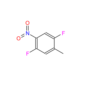 141412-60-4；2,5-二氟-4-硝基甲苯；1,4-DIFLUORO-2-METHYL-5-NITROBENZENE