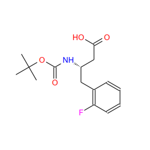 218608-99-2?；BOC-(S)-3-氨基-4-(2-氟苯基)-丁酸；BOC-(S)-3-AMINO-4-(2-FLUORO-PHENYL)-BUTYRIC ACID