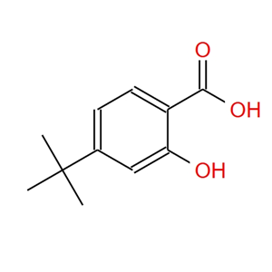 4-叔丁基-2-羟基苯甲酸,4-tert-butyl-2-hydroxybenzoic acid