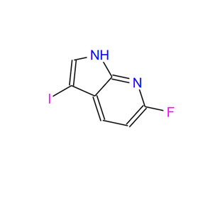 1190319-92-6；6-氟-3-碘-7-氮杂-吲哚；6-Fluoro-3-iodo-7-azaindole