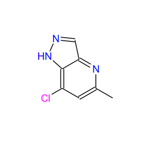 7-氯-5-甲基吡唑[4,3-B]并吡啶,7-CHLORO-5-METHYL-1H-PYRAZOLO[4,3-B]PYRIDINE