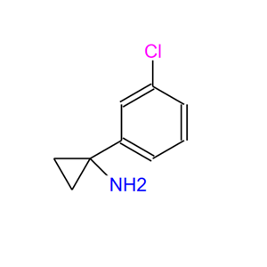 474709-84-7；1-(3-氯苯基)环丙胺；1-(3-CHLORO-PHENYL)-CYCLOPROPYLAMINE
