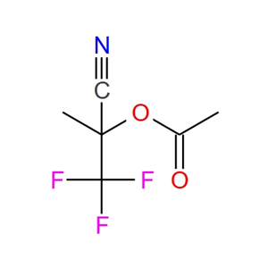 1-氰基-2,2,2-三氟-1-甲基乙基乙酸酯