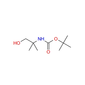 2-(Boc-氨基)-2-甲基-1-丙醇,tert-Butyl N-(2-hydroxy-1,1-dimethylethyl)carbamate