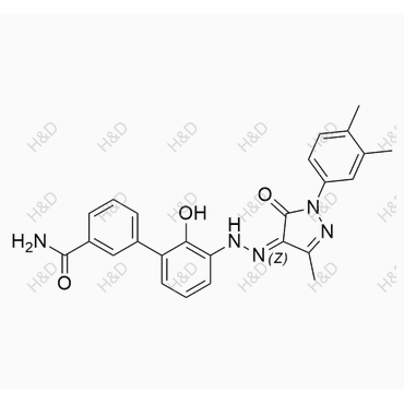 艾曲泊帕杂质5,Eltrombopag Impurity 5