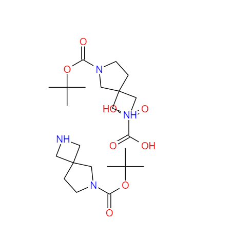 2,6-二氮杂螺[3.4]辛烷-6-羧酸叔丁酯,tert-butyl 2,6-diazaspiro[3.4]octane-6-carboxylate hemioxalate