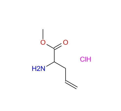 DL-烯丙基甘氨酸甲酯盐酸盐,Methyl 2-aminopent-4-enoate hydrochloride