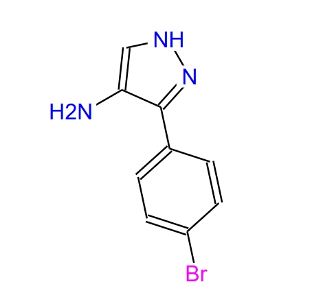 3-(4-溴苯基)-1H-吡唑-4-胺,3-(4-bromophenyl)-1H-pyrazol-4-amine