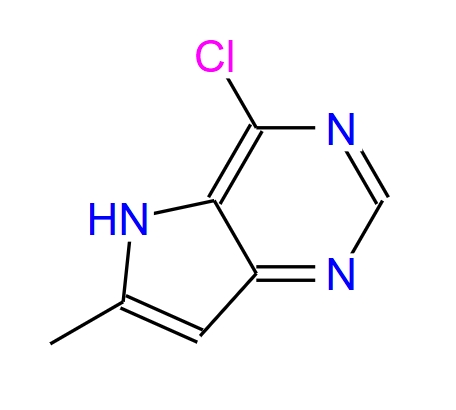 4-氯-6-甲基-5H-吡咯并[3,2-d]嘧啶,4-Chloro-6-methyl-5H-pyrrolo[3,2-d]pyrimidine