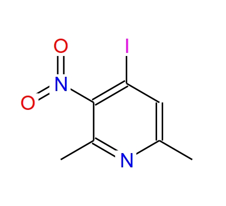 4-碘-2,6-二甲基-3-硝基吡啶,4-Iodo-2,6-dimethyl-3-nitropyridine