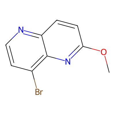 8-溴-2-甲氧基-1,5-二氮杂萘;8-溴-2-甲氧基-1,5-萘啶,8-BROMO-2-METHOXY-1,5-NAPHTHYRIDINE