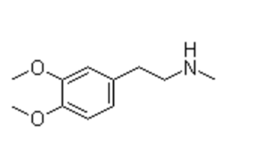 N-甲基-2-(3,4-二甲氧基苯基)乙胺,N-Methylhomoveratrylamine