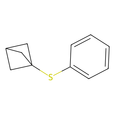 BCP-硫-苯,Bicyclo[1.1.1]pentan-1-yl(phenyl)sulphane
