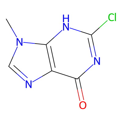 2-氯-9-甲基-3H-嘌呤-6(9H)-酮;2-氯-9-甲基-3H-嘌呤-6-酮,2-chloro-9-methyl-3H-purin-6-one