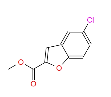 5-氯苯并呋喃-2-羧酸甲酯,methyl 5-chloro-1-benzofuran-2-carboxylate