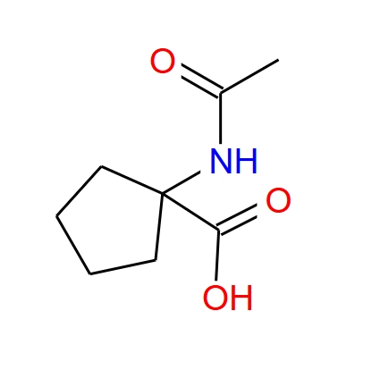 1-乙酰氨基環(huán)戊烷-1-羧酸,1-acetamidocyclopentane-1-carboxylic acid