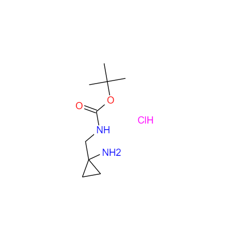 ((1-氨基环丙基)甲基)氨基甲酸叔丁酯盐酸盐,tert-Butyl ((1-aminocyclopropyl)methyl)carbamate hydrochloride