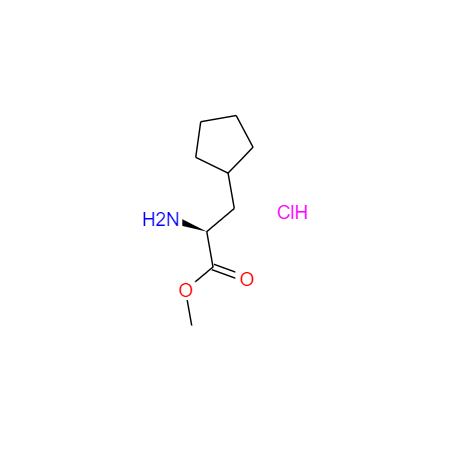 S-環(huán)戊基丙氨酸甲酯鹽酸鹽,S-Cyclopentylalanine methyl ester hydrochloride