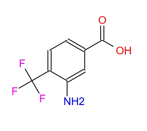 3-氨基-4-三氟甲基苯甲酸,3-Amino-4-(Trifluoromethyl)Benzoic Acid