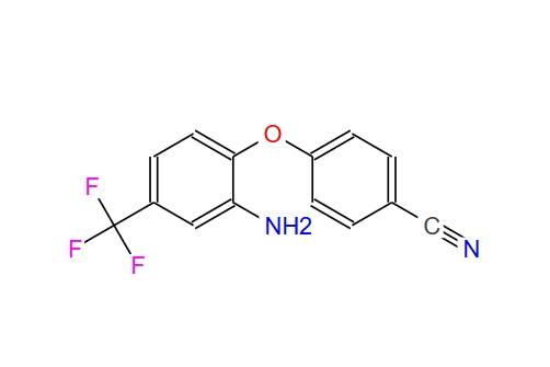 4-[2-氨基-4-(三氟甲基)苯氧基]苯甲精,4-[2-AMINO-4-(TRIFLUOROMETHYL)PHENOXY]BENZONITRILE