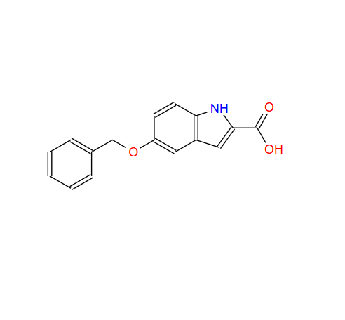 5-苯甲氧基吲哚-2-羧酸,5-BENZYLOXYINDOLE-2-CARBOXYLIC ACID