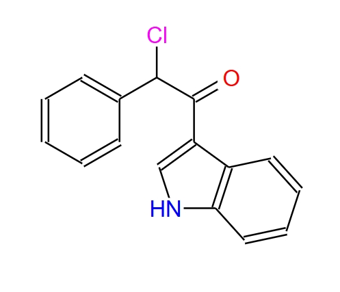 2-氯-1-(1H-吲哚-3-基)-2-苯乙酮,2-CHLORO-1-(1H-INDOL-3-YL)-2-PHENYL-ETHANONE