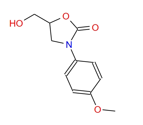 胞噁唑酮,5-HYDROXYMETHYL-3-(4-METHOXYPHENYL)-2-OXAZOLIDINONE
