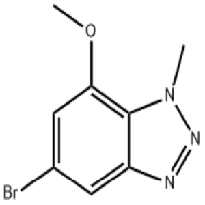 5-溴-7-甲氧基-1-甲基-1H-苯并[D][1,2,3]三唑,5-Bromo-7-methoxy-1-methyl-1H-benzo[d][1,2,3]triazole