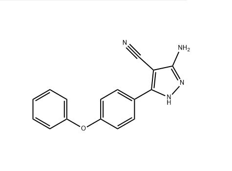 3-氨基-5-(4-苯氧基苯基)-4-氰基-1H-吡唑,5-aMino-3-(4-phenoxyphenyl)-1H-pyrazole-4-carbonitrile