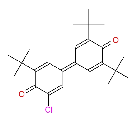 3-氯-3',5,5'-三叔丁基聯(lián)苯醌,3,3',5-Tri-tert-butyl-5'-chloro-[1,1'-bi(cyclohexylidene)]-2,2',5,5'-Tetraene-4,4'-dione