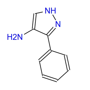 3-苯基-1H-吡唑-4-胺